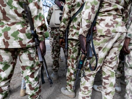 Nigeria says it killed 35 fighters in air strikes near border with Cameroon