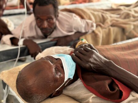 Photos: Cholera outbreak devastates Sudan refugee camps