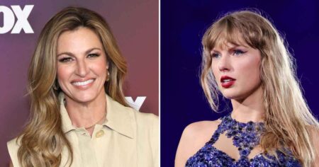 Erin Andrews Texted Taylor Swift About How ‘Great’ Her Body Looks in ‘Life of a Showgirl’ Artwork