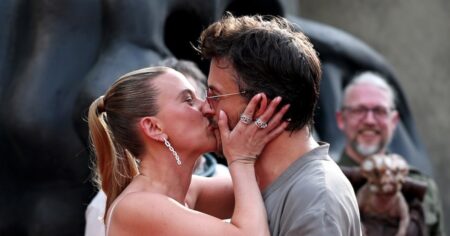 Jonathan Bailey Shares Racy New Picture With Costar Scarlett Johansson After Kissing Controversy