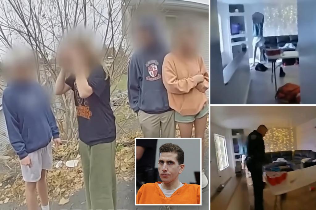 Chilling new body cam footage shows cops finding Bryan Kohberger’s slaughtered college victims
