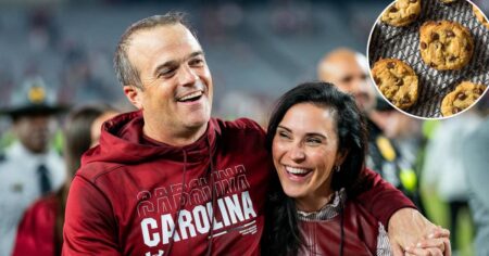 South Carolina Coach Shane Beamer Defends Wife’s Cookie Baking Skills After Controversy