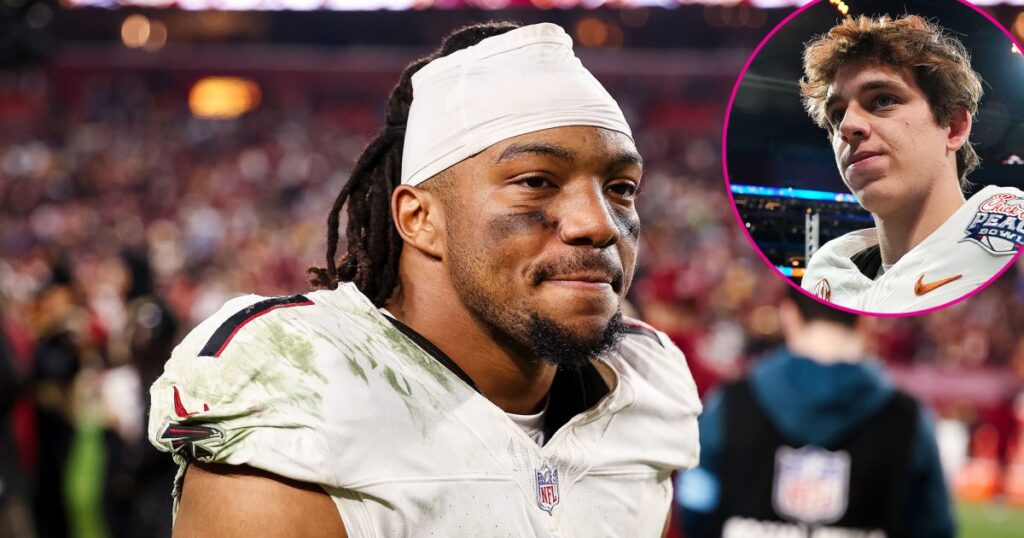 Atlanta Falcons RB Bijan Robinson Talks Arch Manning Expectations, ‘Little Early’ to Discuss Heisman (Exclusive)