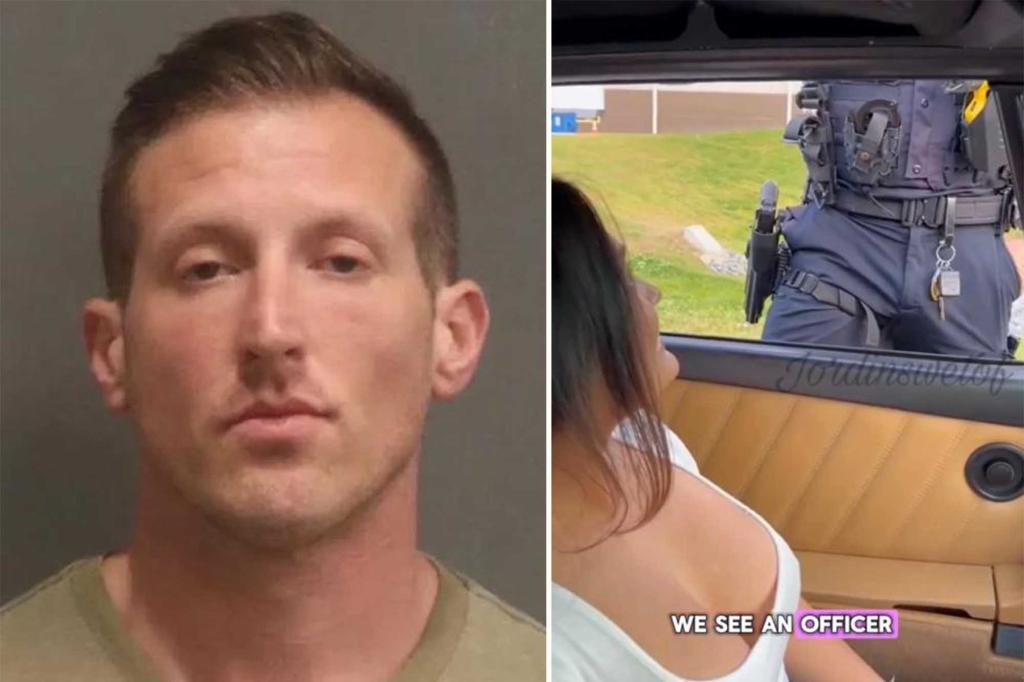 Ex-Nashville cop enters new plea after being arrested for groping OnlyFans star’s breasts during mock traffic stop