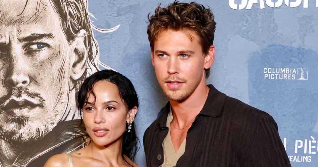 ‘Caught Stealing’ Costars Austin Butler and Zoe Kravitz Spotted Looking Cozy in Paris