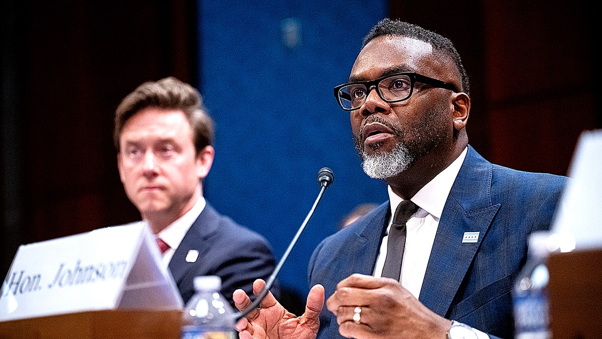 Chicago Mayor Brandon Johnson