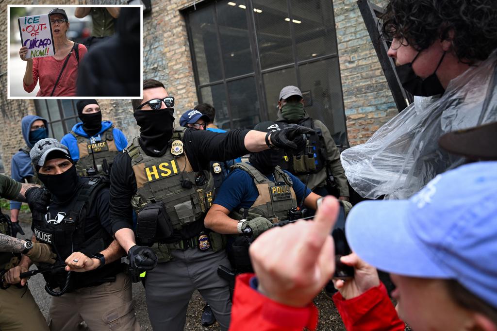 Enraged Chicago woman allegedly tells ICE agent ‘I hope your kid dies,’ threatens to shoot officers