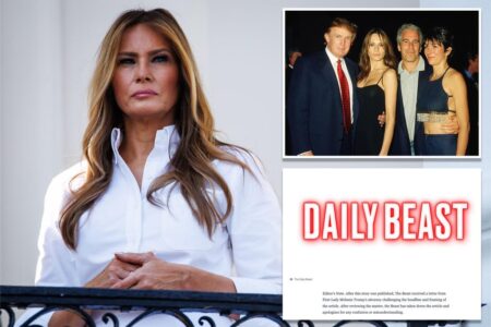 Daily Beast apologizes and retracts article alleging a Melania Trump-Jeffrey Epstein link