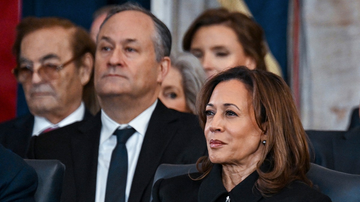 Kamala Harris and Doug Emhoff