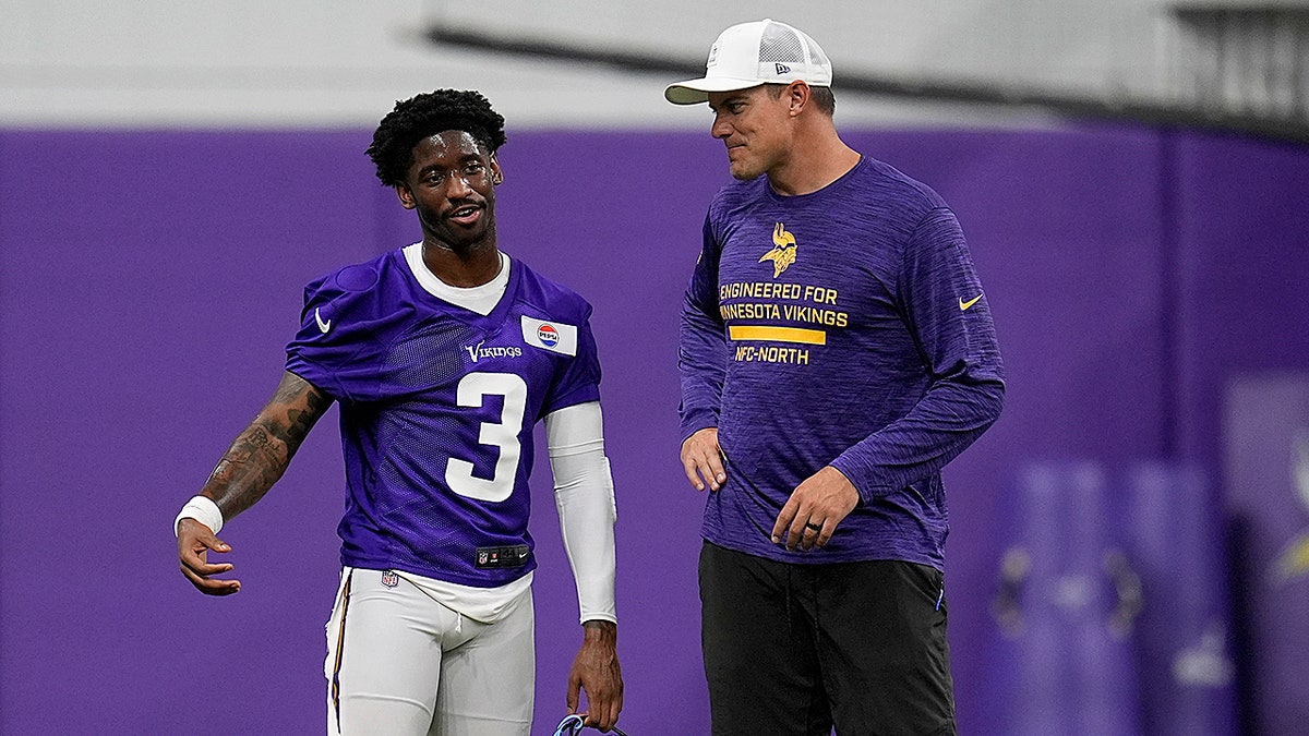 Jordan Addison talks