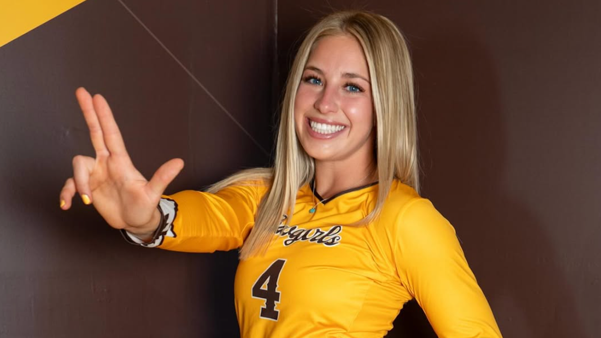 Former University of Wyoming volleyball player Macey Boggs