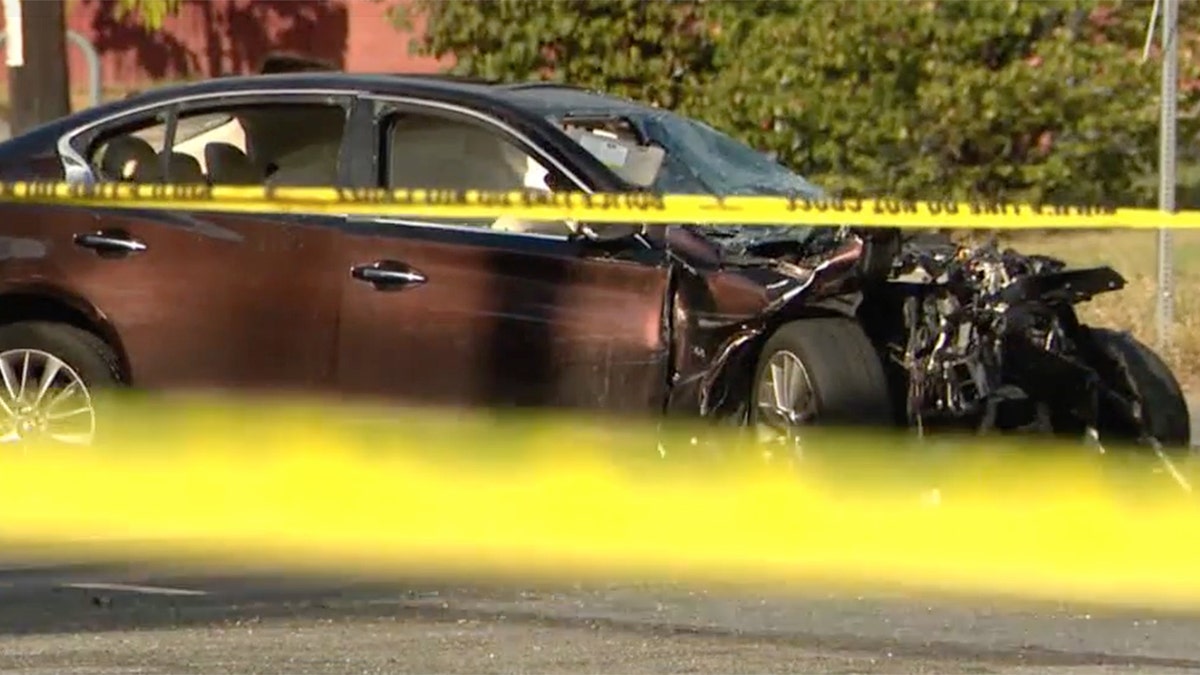 Deadly crash in Maryland police tape