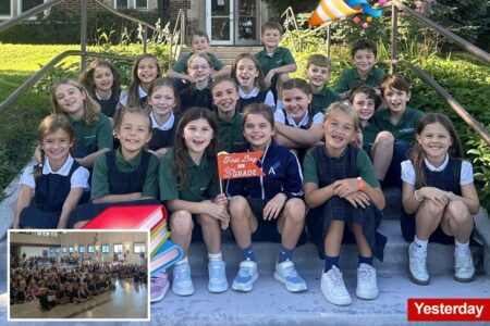 Heartbreaking photo shows Minneapolis Catholic school students eagerly returning to class 2 days before deadly shooting