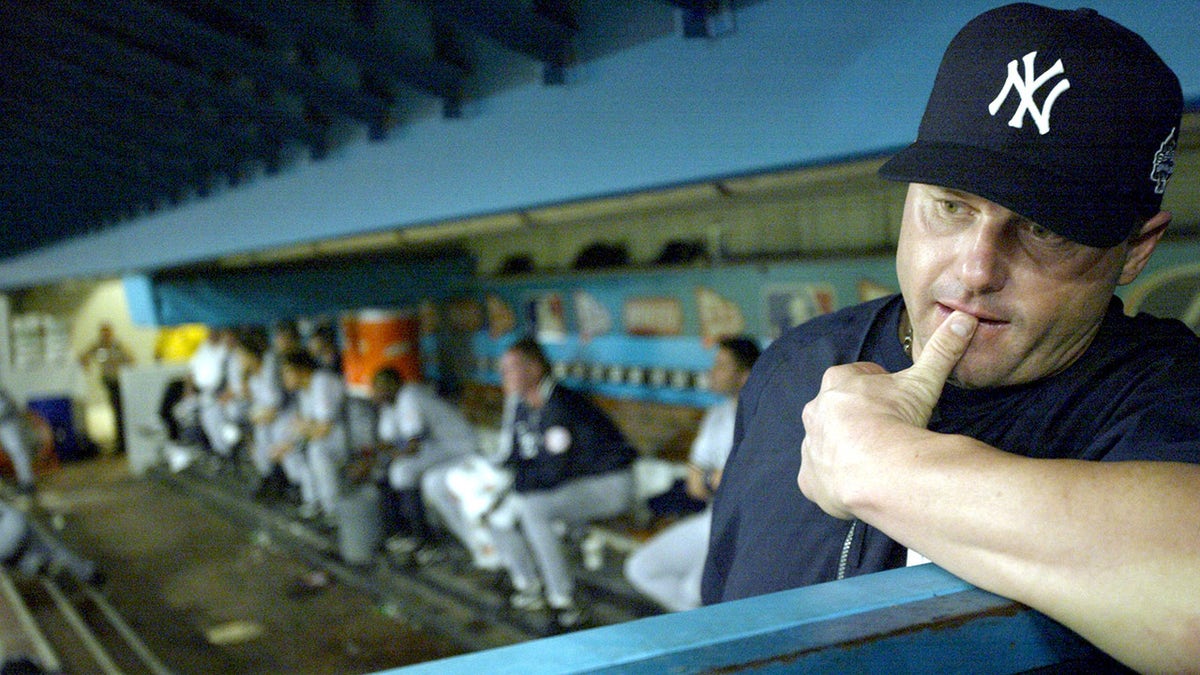 Roger Clemens in the 2003 World Series