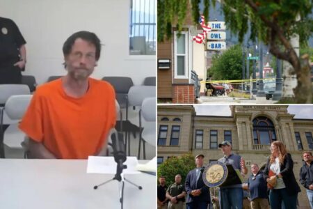 Montana bar shooting suspect Michael Paul Brown who evaded authorities for a week faces four counts of murder