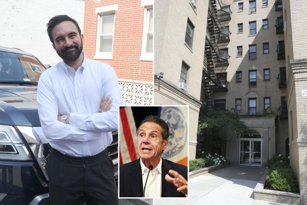 Cuomo bashes ‘rich person’ Zohran Mamdani for hogging $2,300 apartment from homeless New Yorkers