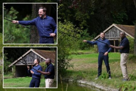 JD Vance goes fishing — for trout — with UK’s Lammy