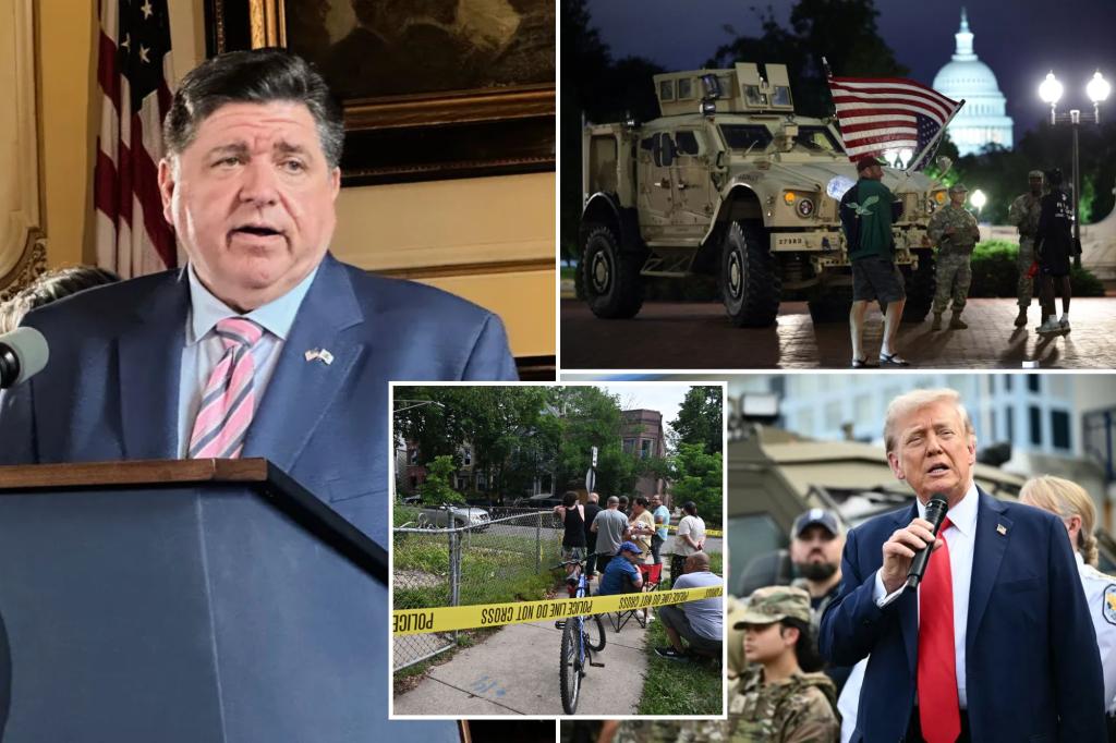 Illinois Gov. Pritzker says Trump trying to ‘manufacture a crisis’ as admin plans National Guard deployment to Chicago