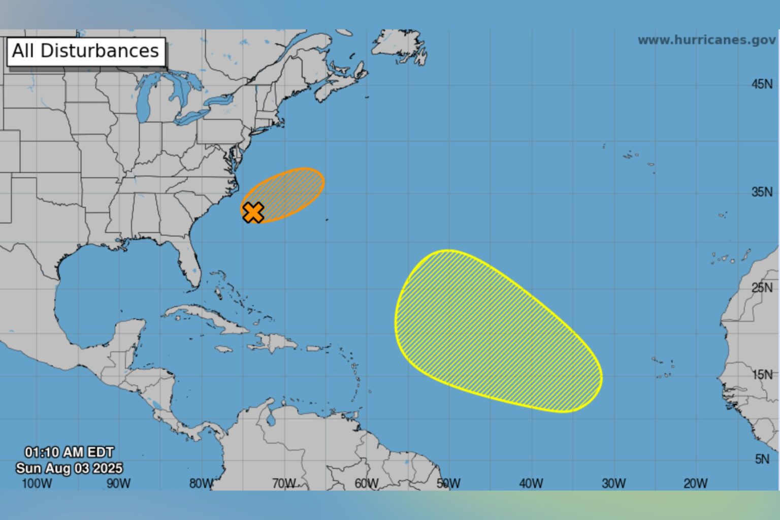 Hurricane Center Watching Possible Tropical Storm After Gil Downgraded