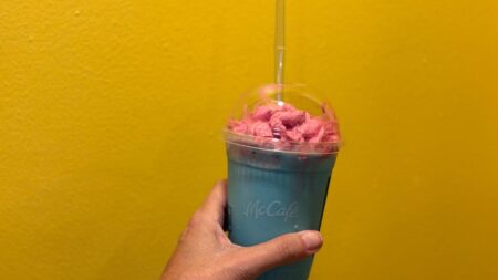 This Is The Mystery Flavor of McDonald’s New Pink and Blue Shake