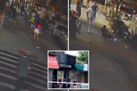 Chilling video shows moments during NYC mass shooting at hookah lounge — with patrons scrambling in fear