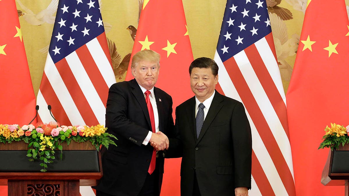 Donald Trump and Xi Jinping