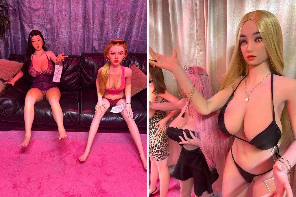 Exclusive | Secret NYC sex-doll showroom gives customers a chance to get up close and personal with plastic partners