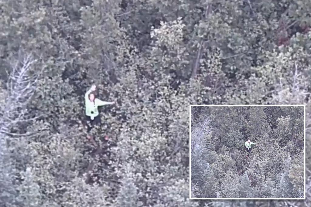 YouTube survival show contestant rescued after going missing for 18 hours in Michigan forest