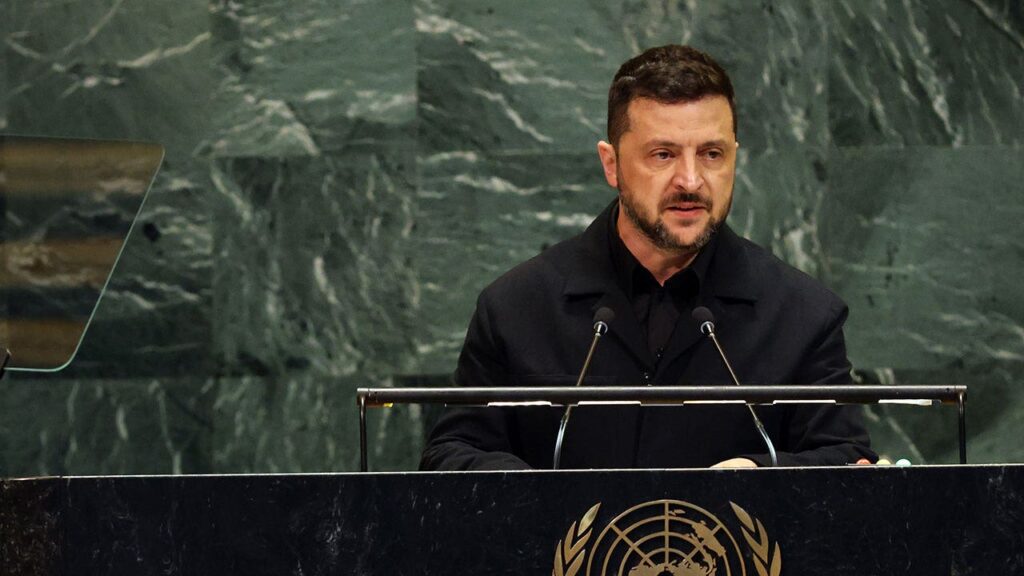 Zelenskyy at UN: ‘Weak’ global bodies can’t stop Putin, only ‘friends and weapons’ can