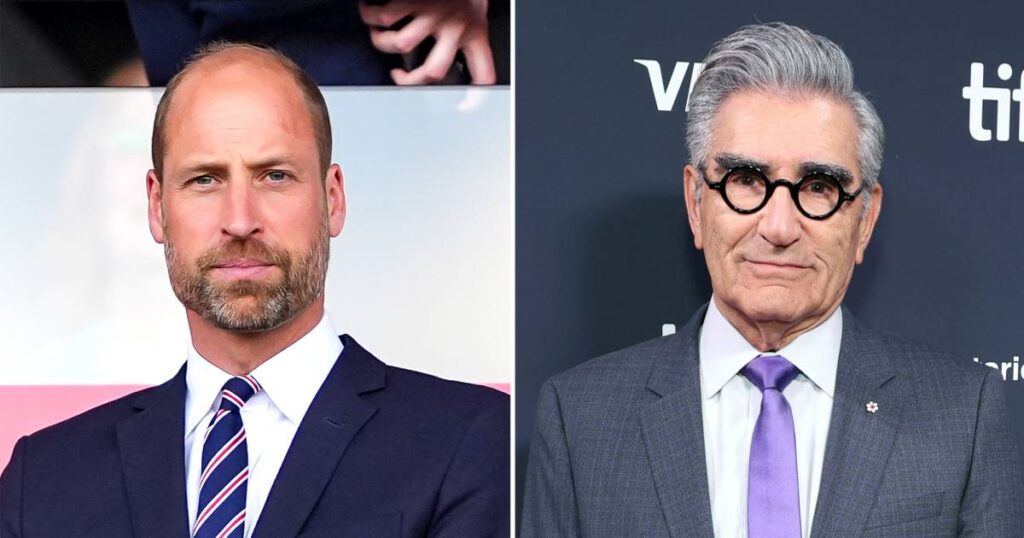 Prince William Teases ‘Getting Drunk’ With Eugene Levy on Comedian’s New Travel Show