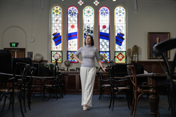 Brigid Taylor, Newington’s director of coeducation, is the former principal at Marist College North Shore.