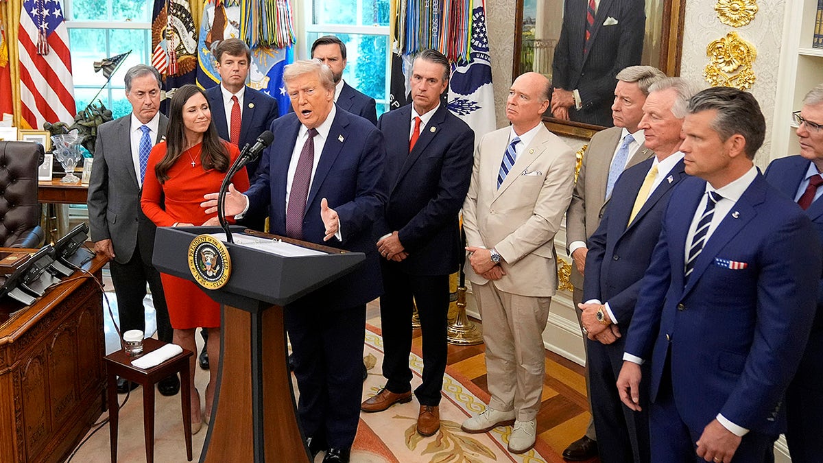 Donald Trump speaks