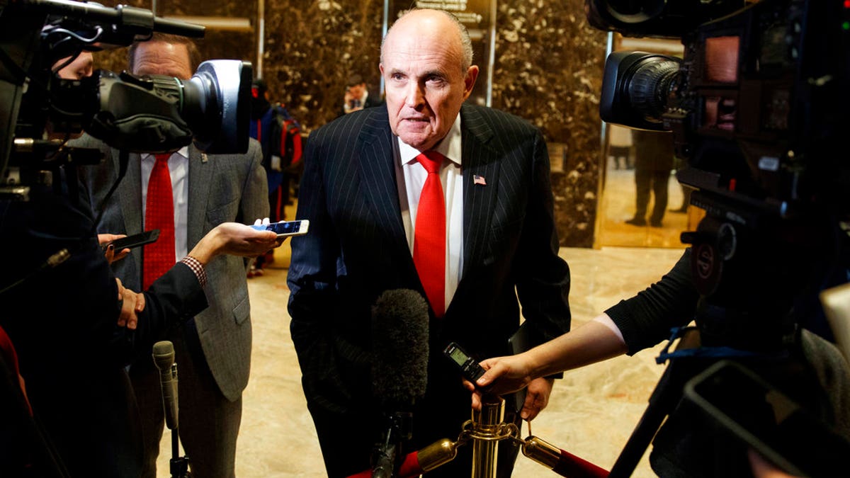 Rudy Giuliani at Trump Tower