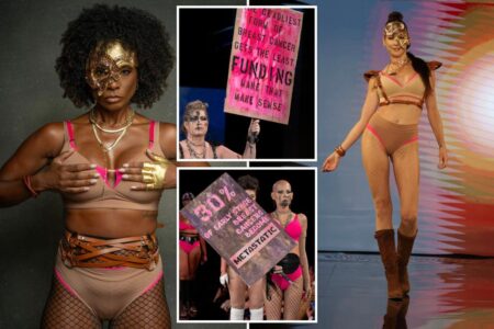Breast cancer survivors take NYFW runway by storm in ‘act of resistance’
