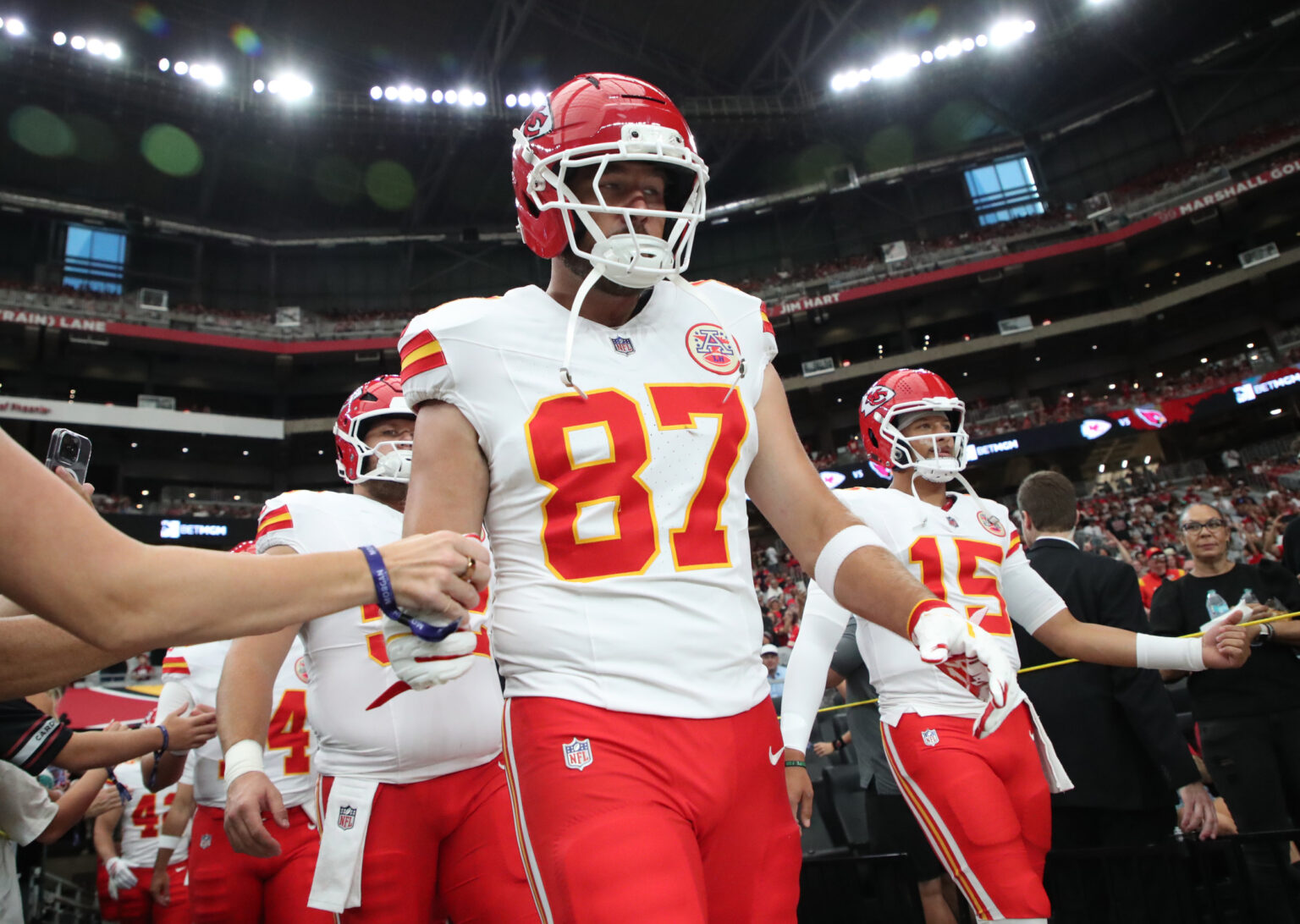 Teair Tart Avoided Ejection After Swinging on Travis Kelce — Here’s Why