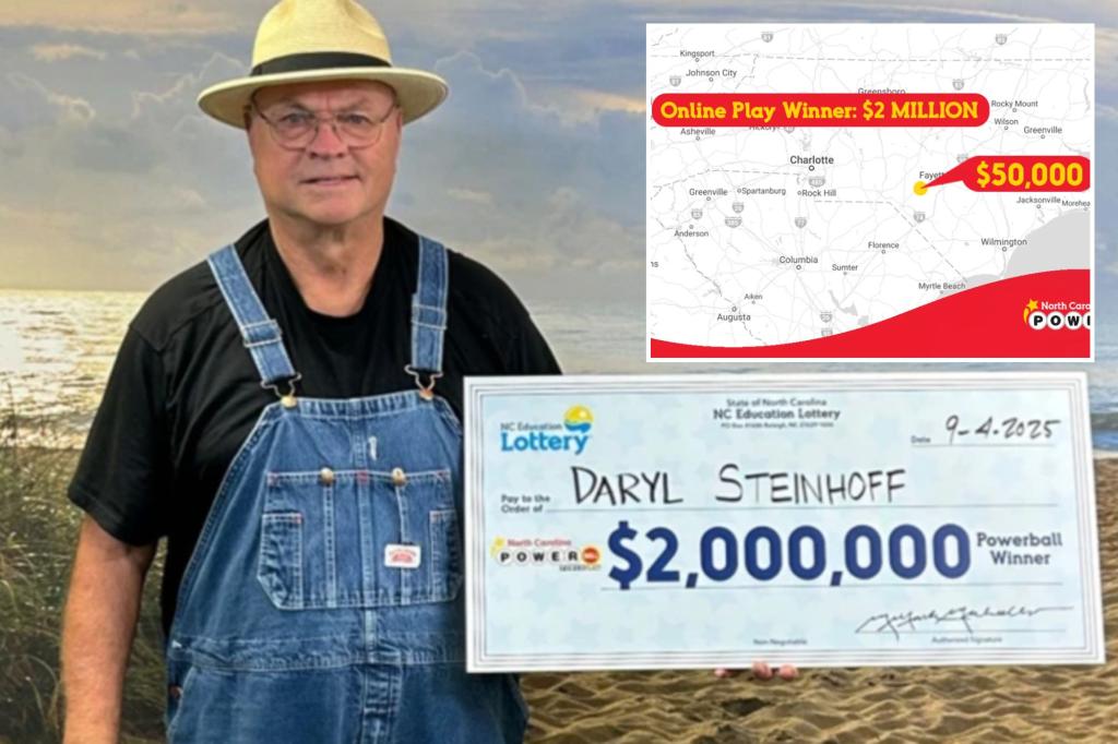 North Carolina Powerball player who missed $1.2B jackpot by one number reveals how he’s spending his $2M fortune