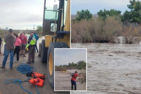 Utah first responders, civilians rescue man caught in flash flooding just in time