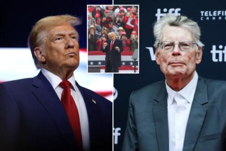 Stephen King predicts Trump supporters will deny voting for him 20 years as White House fires back with a zinger