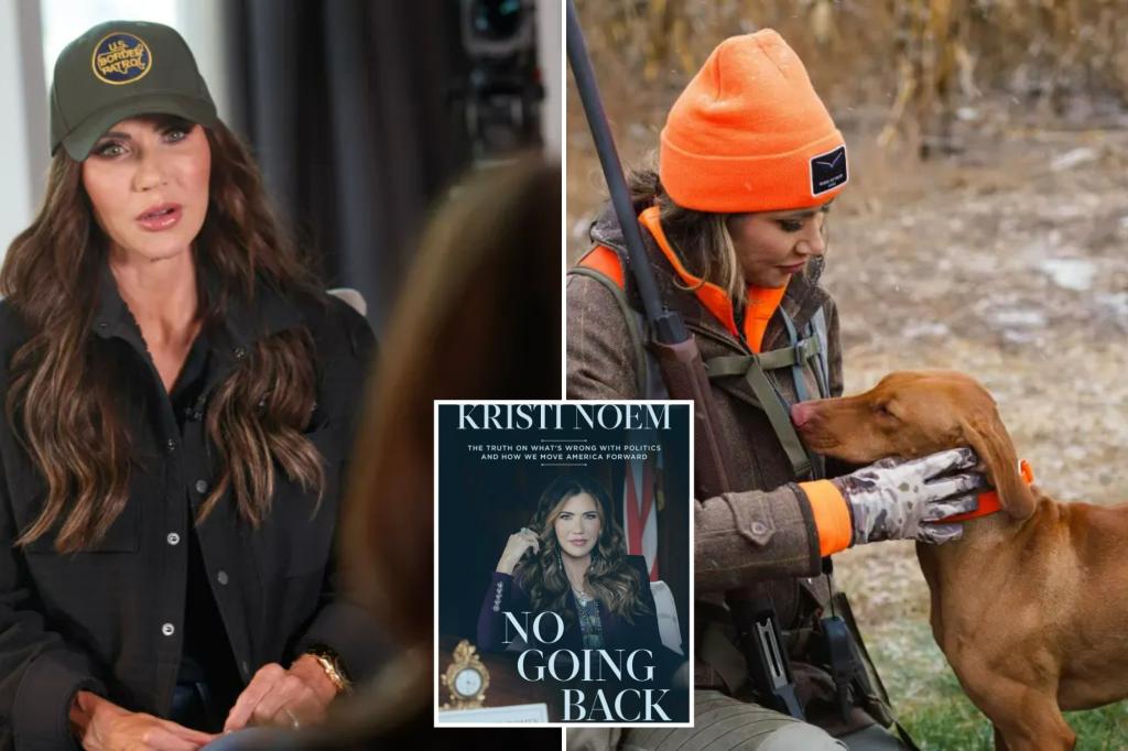 Exclusive | Kristi Noem revisits dog Cricket’s demise on ‘Pod Force One’: ‘I absolutely love animals’