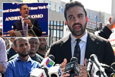 Mamdani holds 21-point lead over Cuomo in mayor’s race — thanks partly to this surprising group: new poll