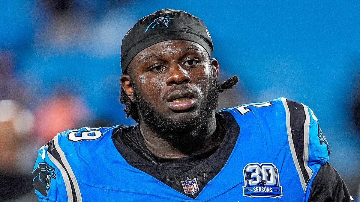 Ikem Ekwonu looks on