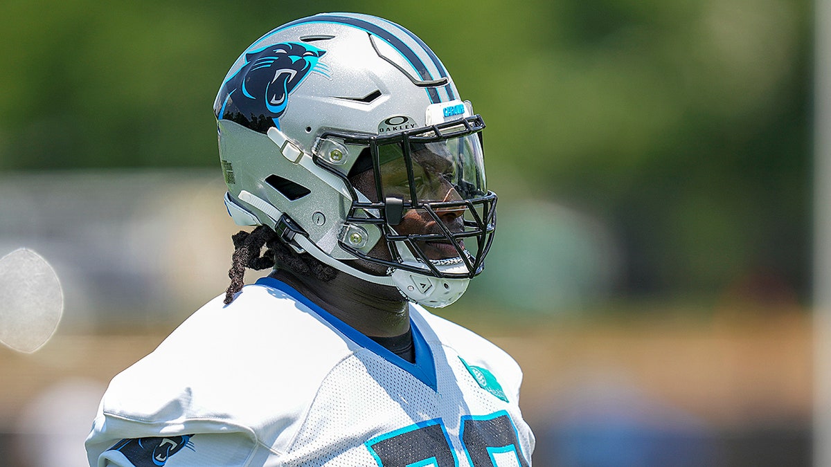 Ikem Ekwonu looks on