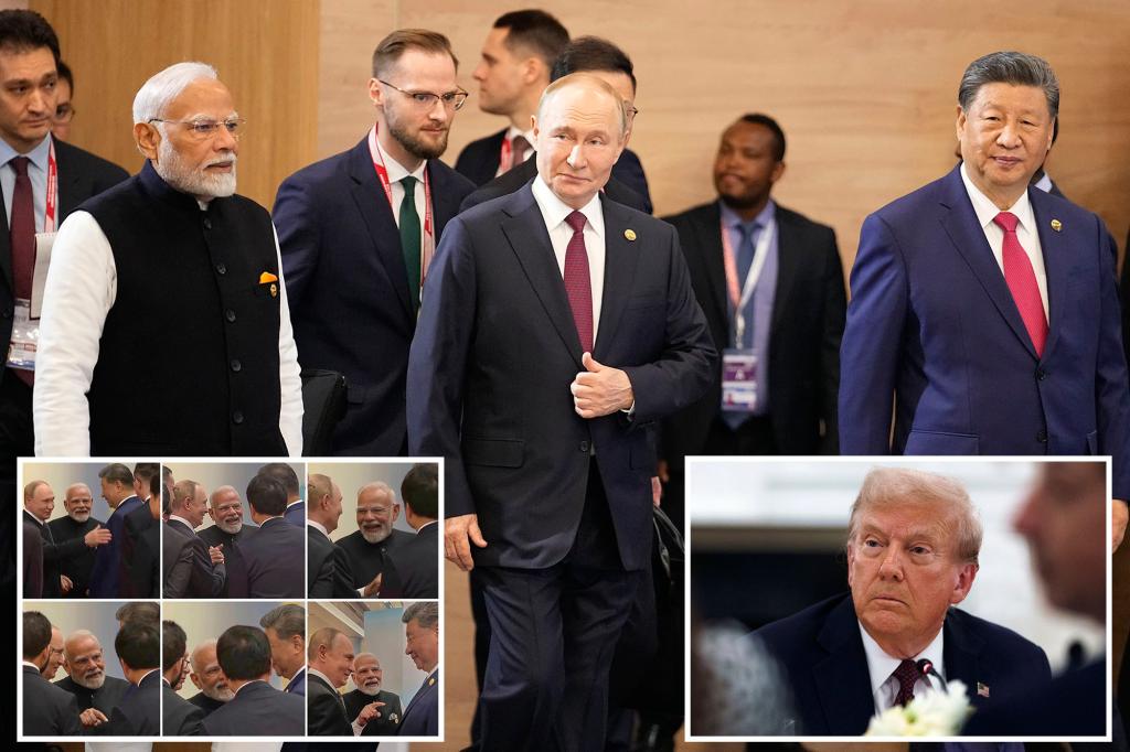 Trump’s snarky takedown of Russia and India cozying up to ‘deepest, darkest’ China
