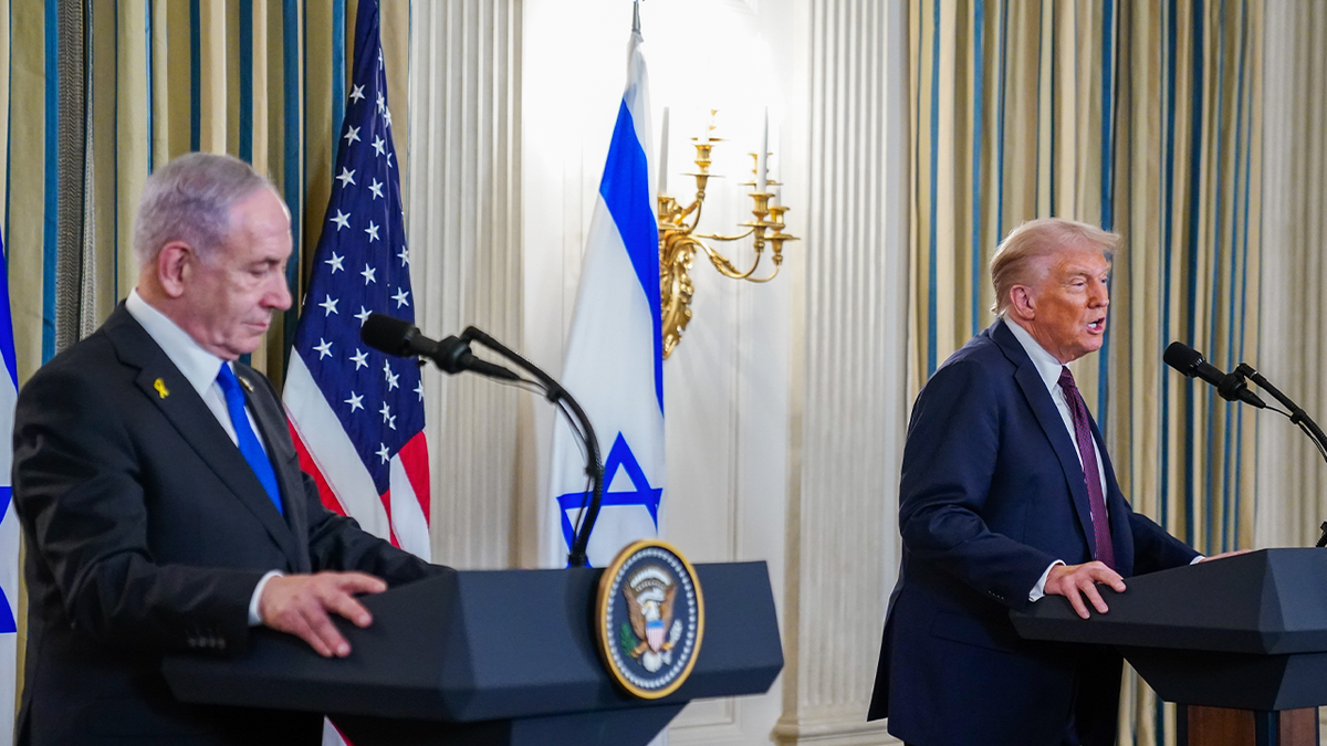 Trump and Netanyahu in joint press conference 