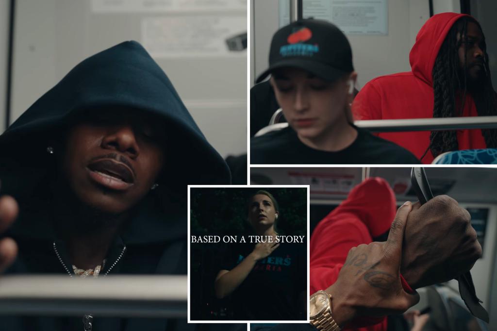 Rapper DaBaby releases ‘Save Me’ music video which recreates Charlotte light rail stabbing in tribute to Iryna Zarutska