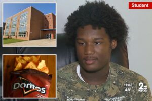Teen swarmed by armed cops when school’s AI security system mistakes bag of Doritos for gun