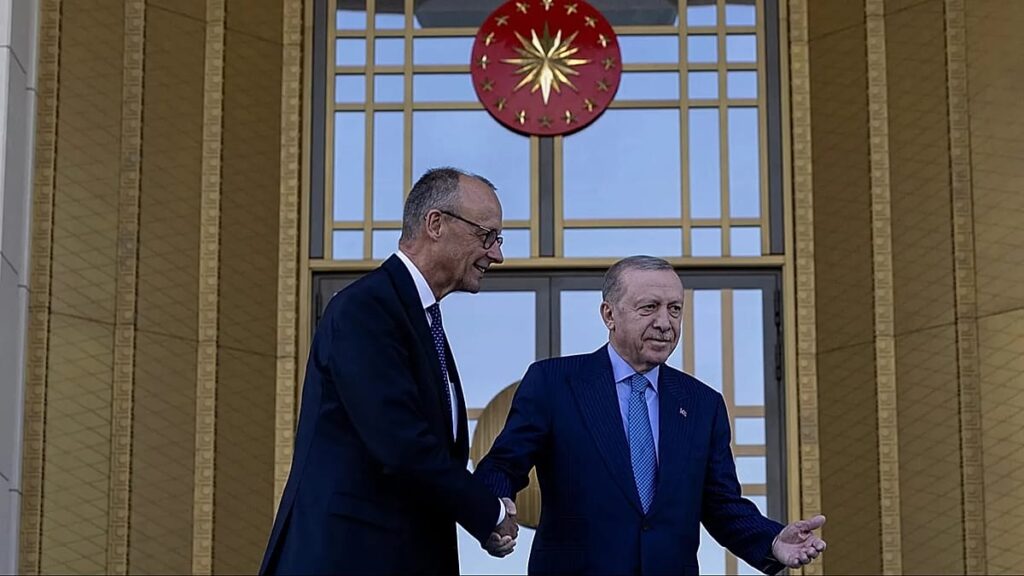 Merz urges deeper ties with Turkey despite disagreements on Gaza