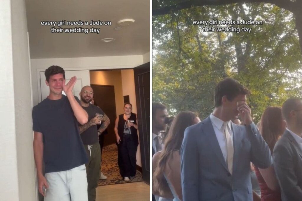 Bride’s Best Friend Can’t Stop Crying, What’s Captured Goes Viral