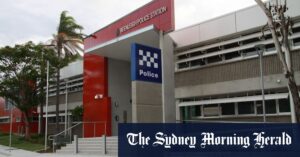 Boy, 3, dies in foyer of police station after crash