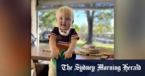 Father of toddler who died remains behind bars